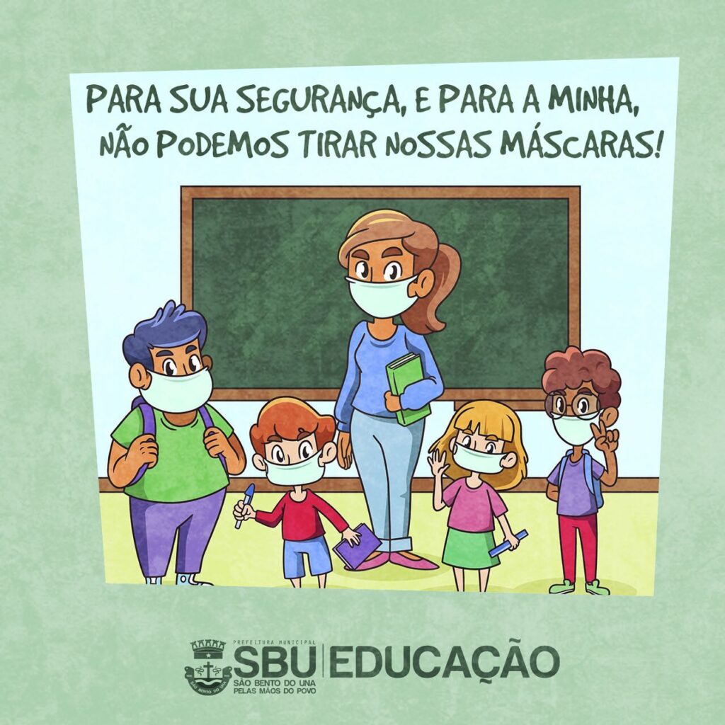 Use máscaras! – Prefeitura de São Bento do Una – PE