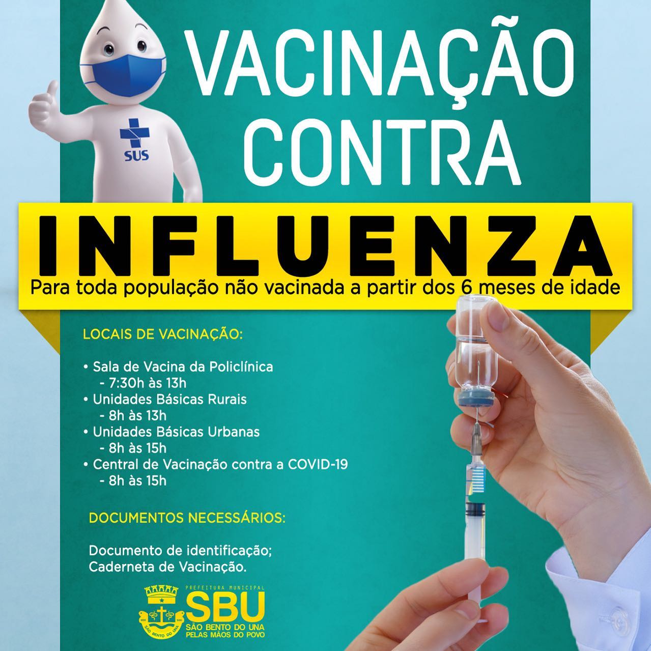 Vacinação contra a Influenza
