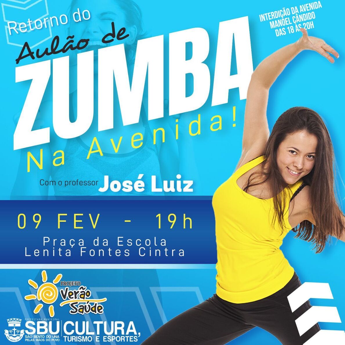 Zumba Rio Retorno do Aulão de Zumba – Prefeitura de São Bento do Una – PE