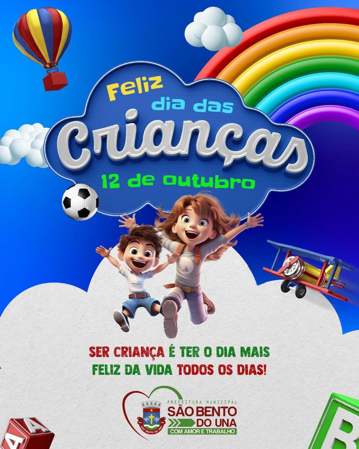 12 de Outubro – Dia das Crianças – Prefeitura de São Bento do Una – PE