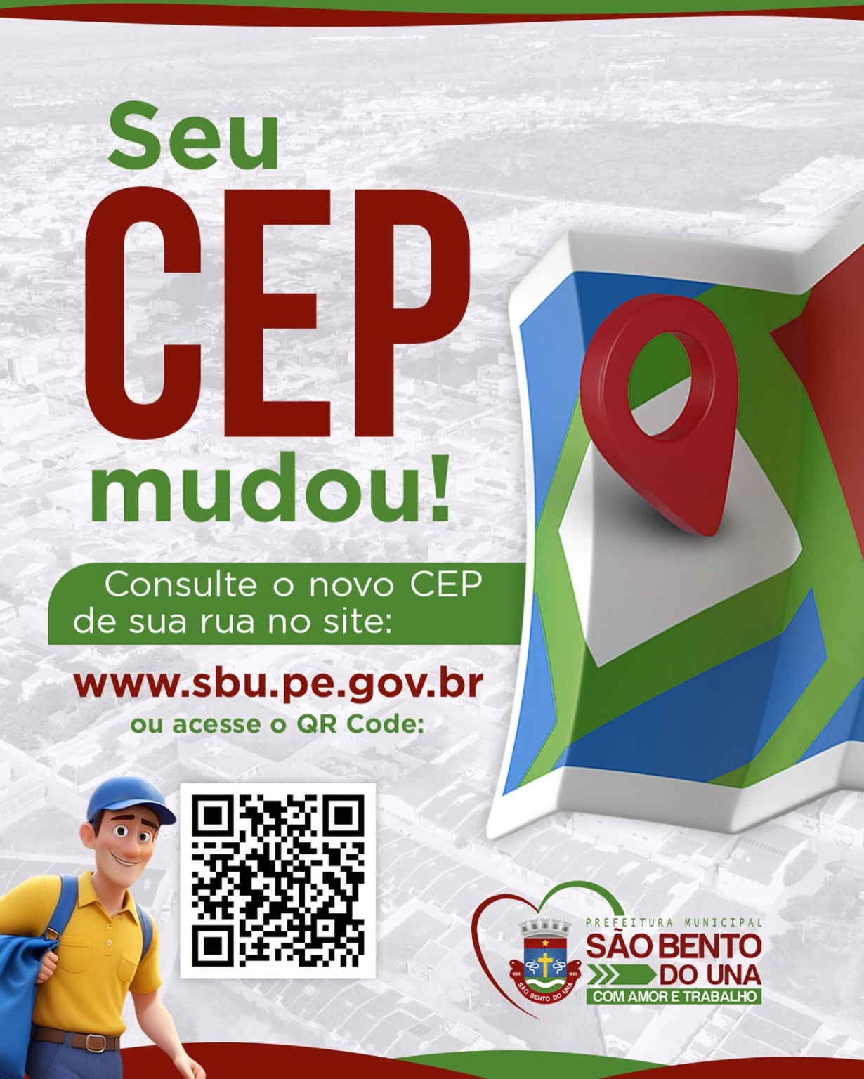 Seu CEP mudou!!! Consulte os novos CEPs das ruas de São Bento do Una ...