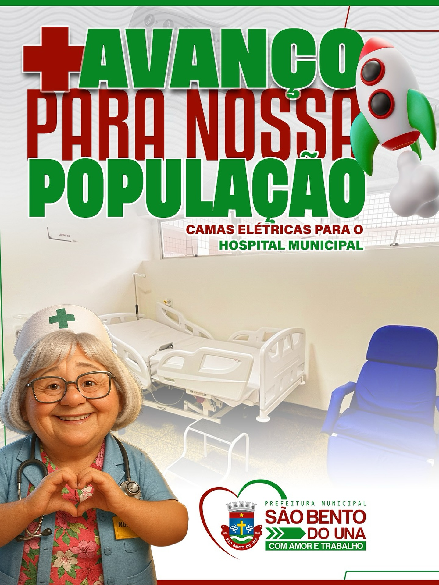 Aqui tem saúde que cuida de você!