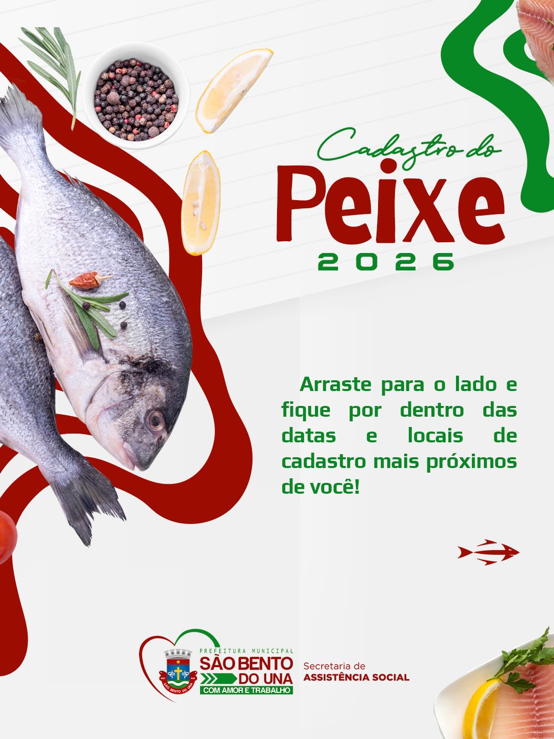 Cadastro do Peixe 2026