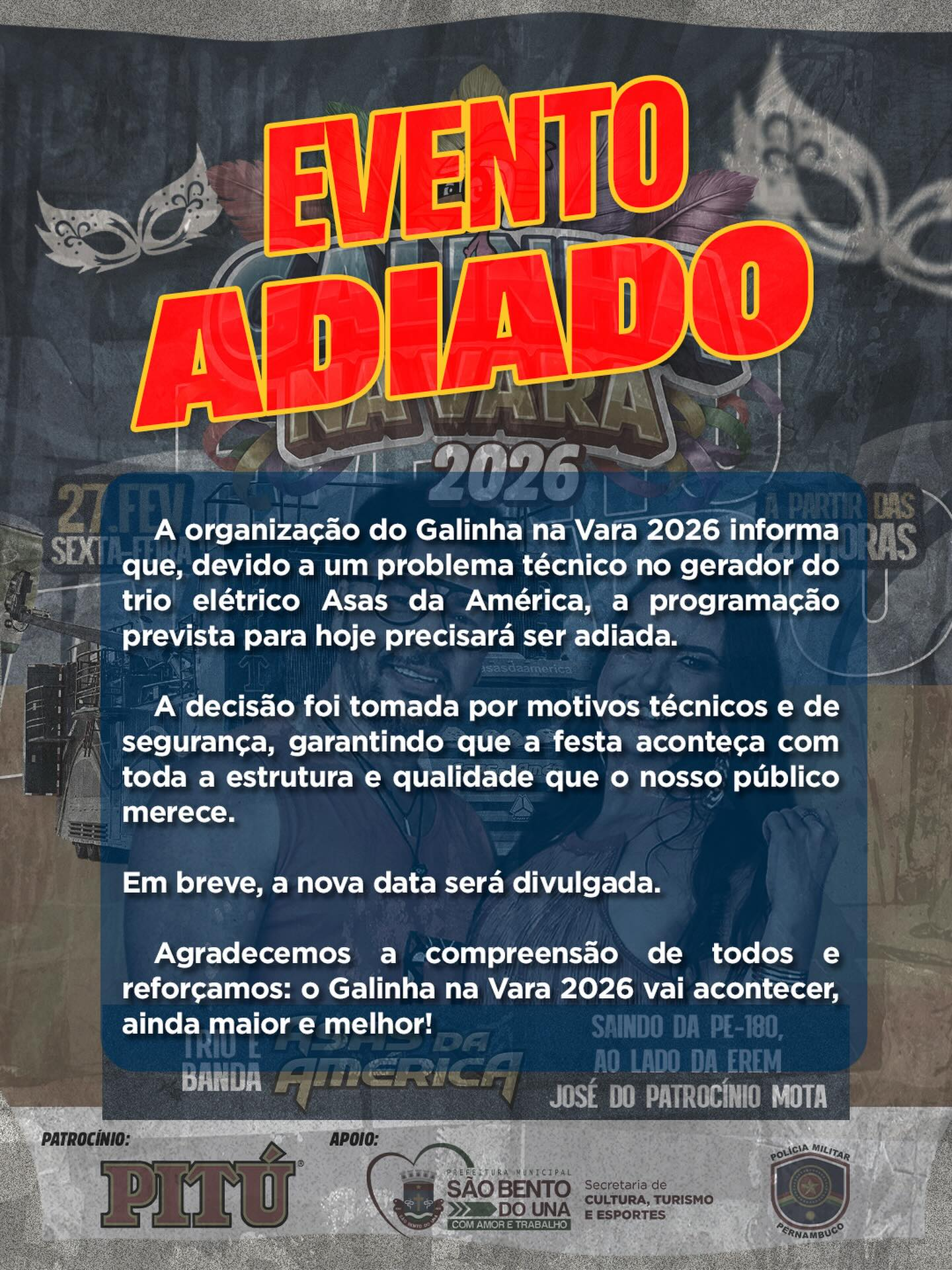 COMUNICADO IMPORTANTE
