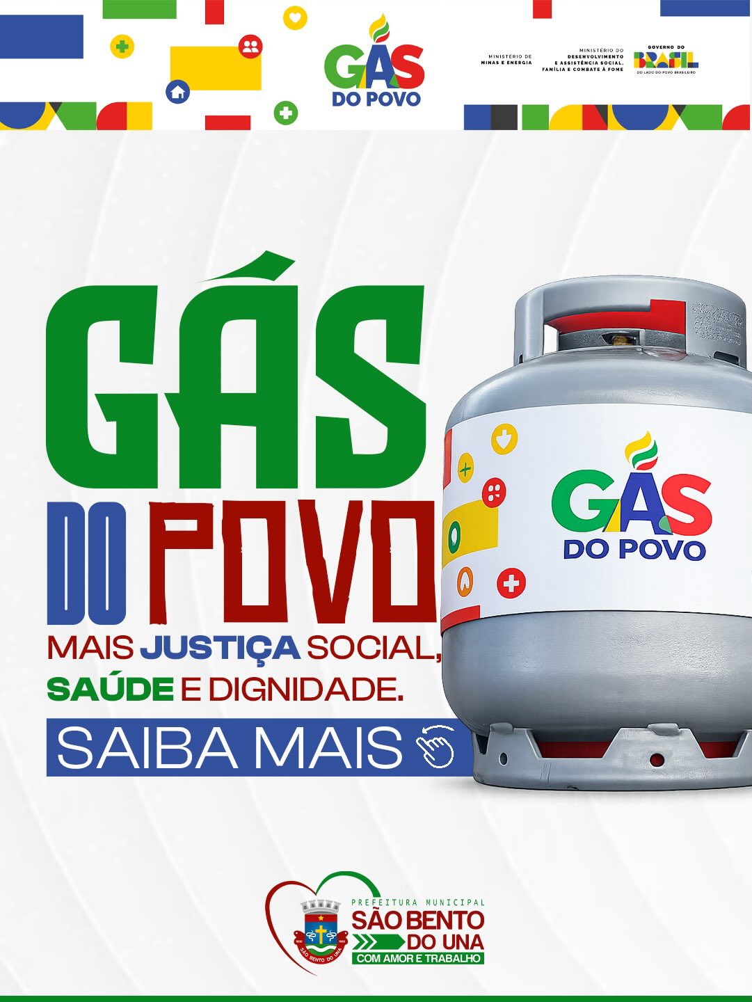 Programa GÁS DO POVO em São Bento do Una!